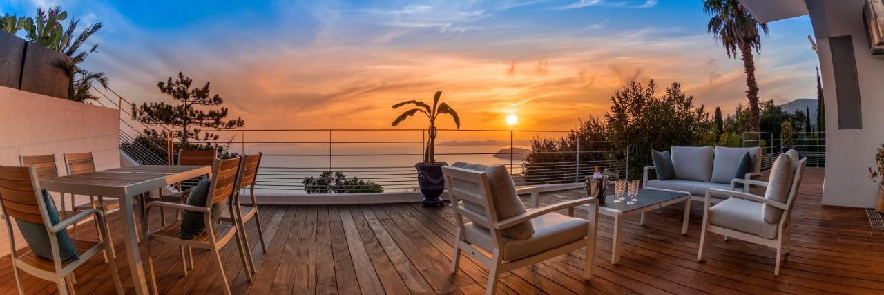 Vistazur Luxueux Appartement Avec Terrasse Et Piscine Le Le Rayol-Canadel-sur-Mer Exterior foto