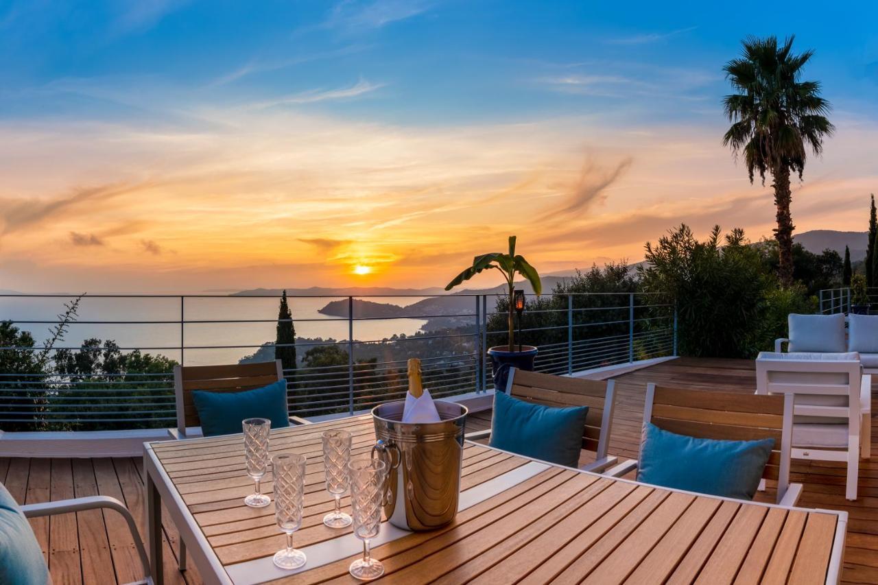Vistazur Luxueux Appartement Avec Terrasse Et Piscine Le Le Rayol-Canadel-sur-Mer Exterior foto