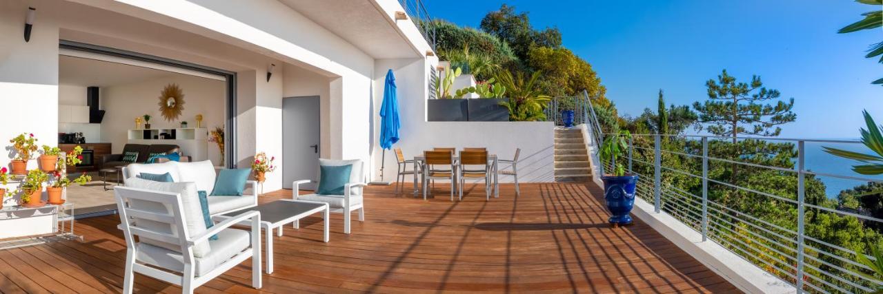 Vistazur Luxueux Appartement Avec Terrasse Et Piscine Le Le Rayol-Canadel-sur-Mer Exterior foto