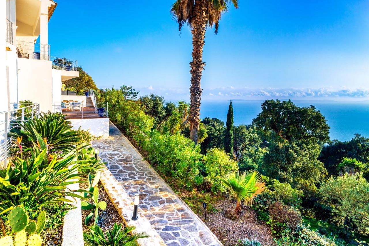 Vistazur Luxueux Appartement Avec Terrasse Et Piscine Le Le Rayol-Canadel-sur-Mer Exterior foto