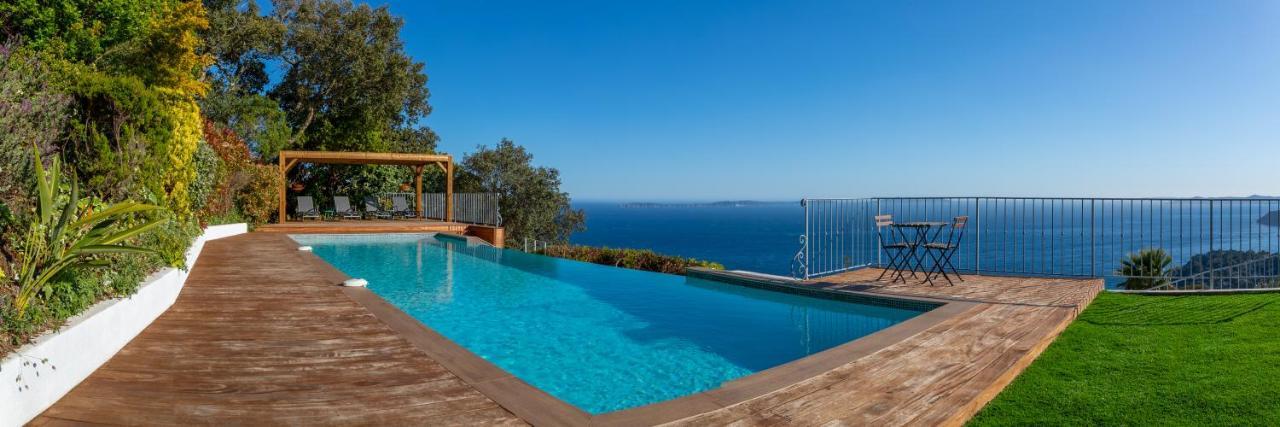 Vistazur Luxueux Appartement Avec Terrasse Et Piscine Le Le Rayol-Canadel-sur-Mer Exterior foto