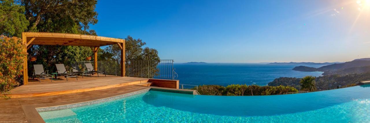Vistazur Luxueux Appartement Avec Terrasse Et Piscine Le Le Rayol-Canadel-sur-Mer Exterior foto